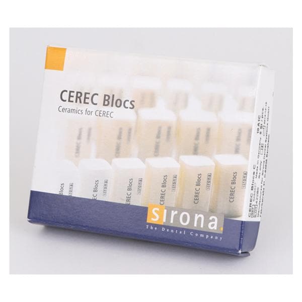 CEREC Blocs C Milling Blocks 10 B2C For CEREC 8/Bx