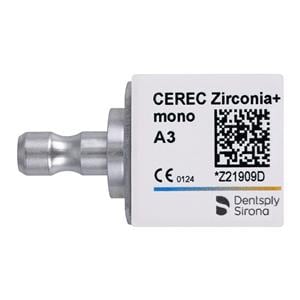 CEREC Zirconia+ Milling Blocks Mono A3 For CEREC 3/Bx