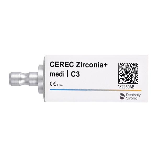 CEREC Zirconia+ Milling Blocks Medi C3 For CEREC 3/Bx