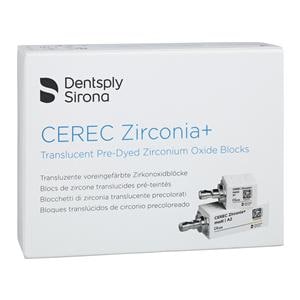 CEREC Zirconia+ Milling Blocks Medi D3 For CEREC 3/Bx