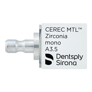 CEREC MTL Zirconia Milling Blocks Mono A3.5 For CEREC 4/Bx