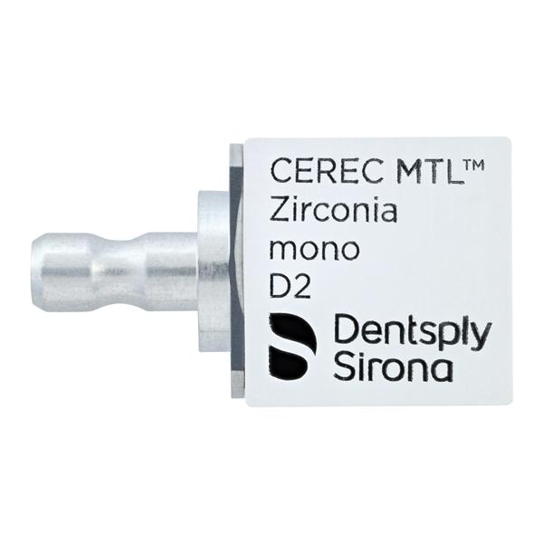 CEREC MTL Zirconia Milling Blocks Mono D2 For CEREC 4/Bx