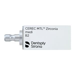 CEREC MTL Zirconia Milling Blocks Medi B2 For CEREC 2/Bx