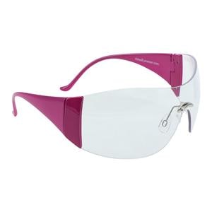Eyewear Safety Roma Clear Lens / Bright Pink Frame Ea