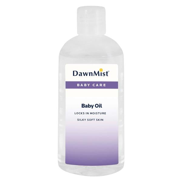 DawnMist Oil Mineral Oil Baby Fresh Scent Hypoallergenic 4oz 96Bt/Ca