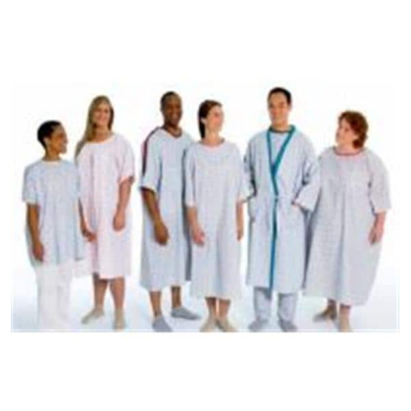 Patient Gown Adult Clearwater 12/Pk