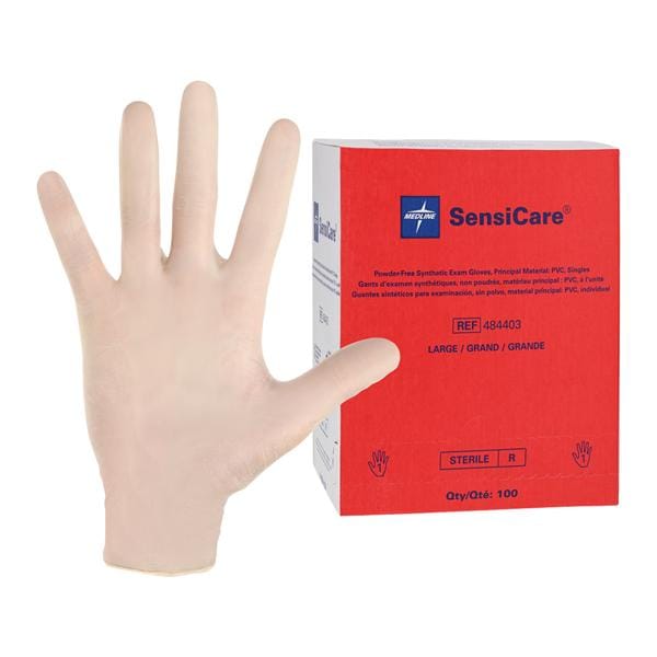 SensiCare Exam Gloves Beige, 4 BX/CA