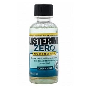 Listerine Zero Clean Mint Mouthwash 24/Ca