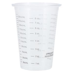 Medicine Graduated Cup Plastic Clear 10 oz Disposable 1000/Ca