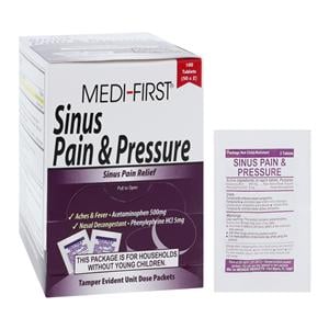 Medi-First Sinus Pressure Oral Tablets 500/5mg 50x2/Bx