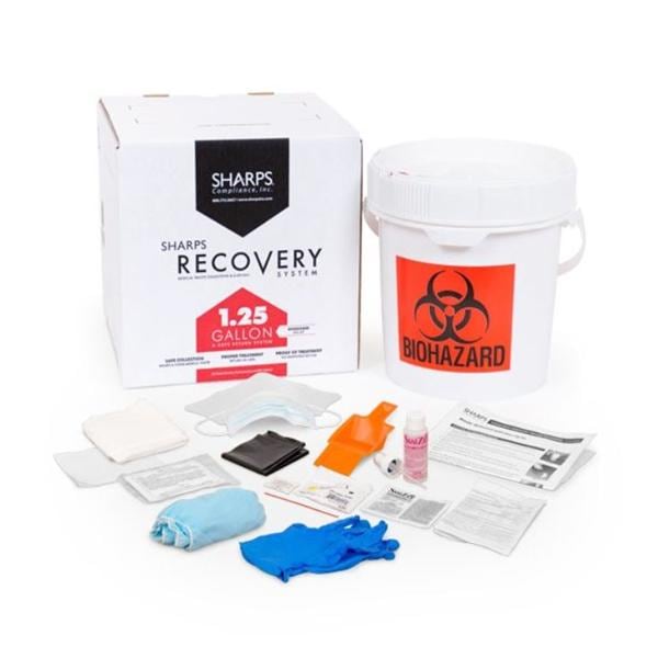 Sharps Recovery System Spill Mailer System 5qt Ea, 2 EA/CA