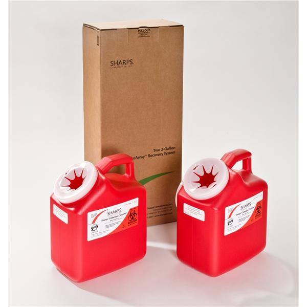 TakeAway Recovery System Recovery Mailer System 2gal Red 2/Bx