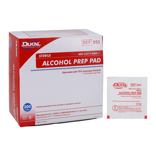 Prep Pad Alcohol Medium