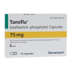 Tamiflu Capsules 75mg Blister Pack 10/Pk