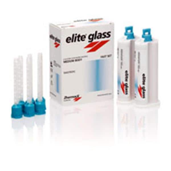 Elite Glass A Silicone 50 mL Cartridge Dispensing 2/Pk