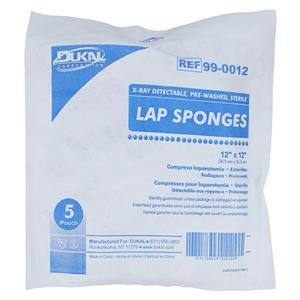 Pre-Washed Laparotomy Sponge 12x12" Sterile