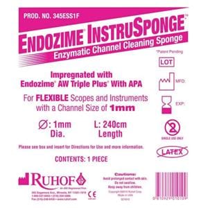 Sponge Enzymatic Endozime Instrusponge 1 mm 100/Ca