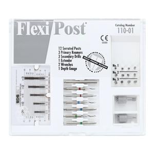 Flexi-Post Posts Stainless Steel Assorted Kit 1-2-3 Assorted Parallel Sided Ea