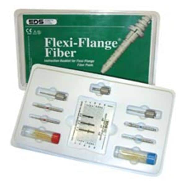 Flexi-Flange Fiber Posts Introductory Kit Size 0/1 Headed Ea