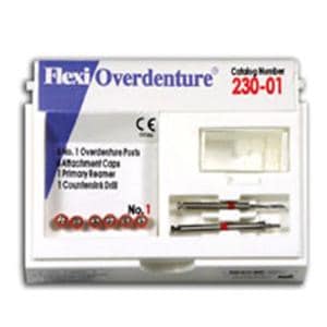 Flexi-Overdenture Posts Refill 1 Red Ea
