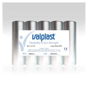 Valplast Denture Resin Flexible Base White Large-25 mm 5/Pk