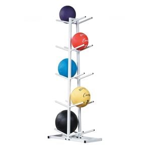 Exercise Ball Rack White