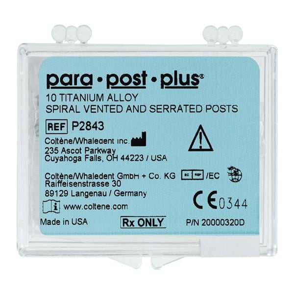 ParaPost Plus Posts Titanium 3 0.036 in Brown P284-3 10/Vl