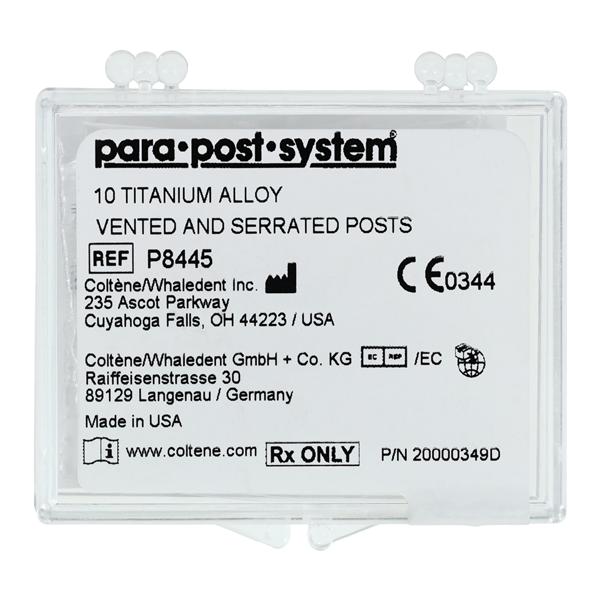 ParaPost Posts Titanium 4.5 0.045 in Blue P84-4.5 10/Vl