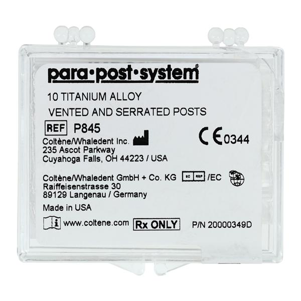 ParaPost Posts Titanium 5 0.05 in Red P84-5 10/Vl