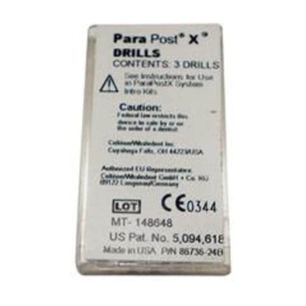 ParaPost Post Drill 4 1 mm 0.04 in Yellow P42-4 3/Vl