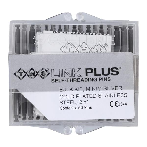 TMS Link Plus Pins Stainless Steel Double Shear Bulk Kit L-752 0.027 in 50/Pk