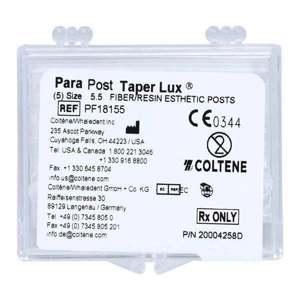 ParaPost TaperLux Fiber Posts Refill Size 5.5 Purple Headed Tapered 5/Pk