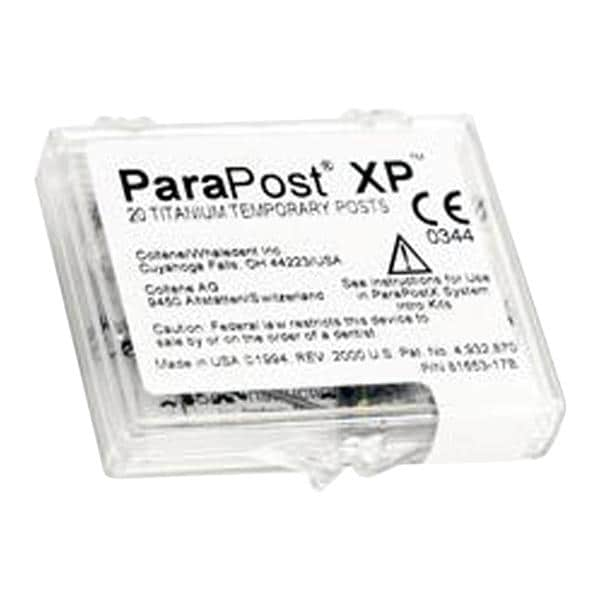 ParaPost XP Temporary Posts Titanium Refill 4 P746-4 0.04 in Yellow 20/Pk