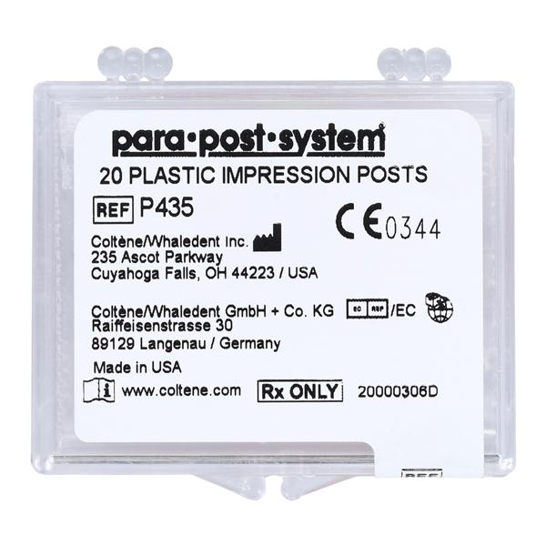ParaPost Impression Posts Refill 5 0.05 in Red P43-5 20/Vl