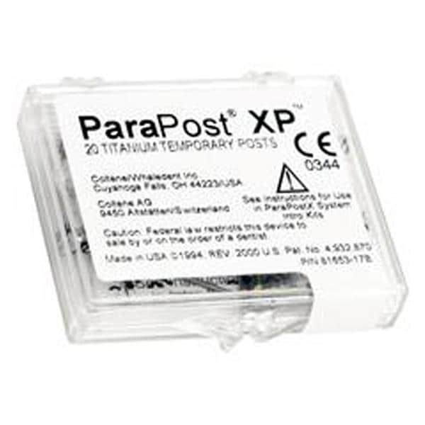 ParaPost XP Temporary Posts Titanium 4.5 P746-4.5 0.045 in Blue 20/Pk