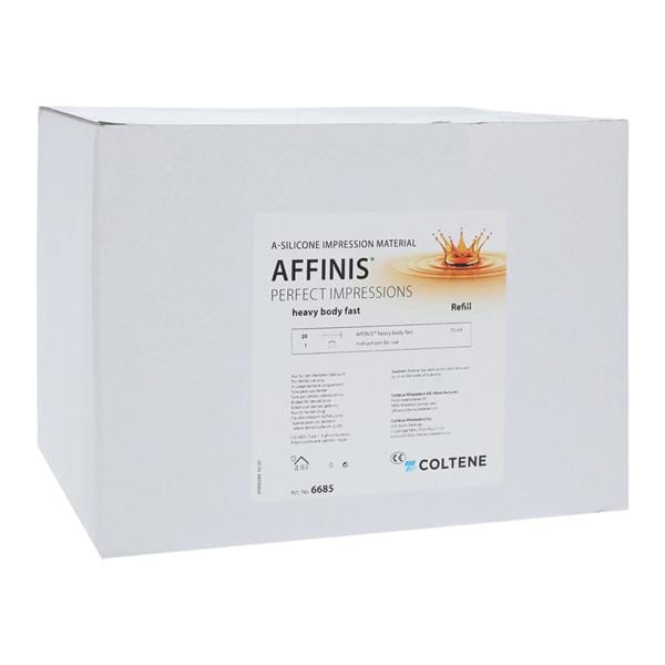 Affinis System 75 Impression Material Tray Fst Set Heavy Body Bulk Package 20/Bx