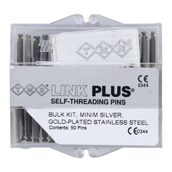 TMS Link Plus Pins Stainless Steel Single Shear Bulk Kit L-722 0.021 in 50/Pk