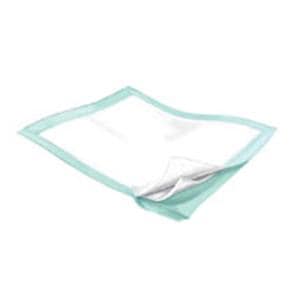 Wings Plus Incontinence Underpad Unisex 30x36" Heavy White/Green 50/Ca