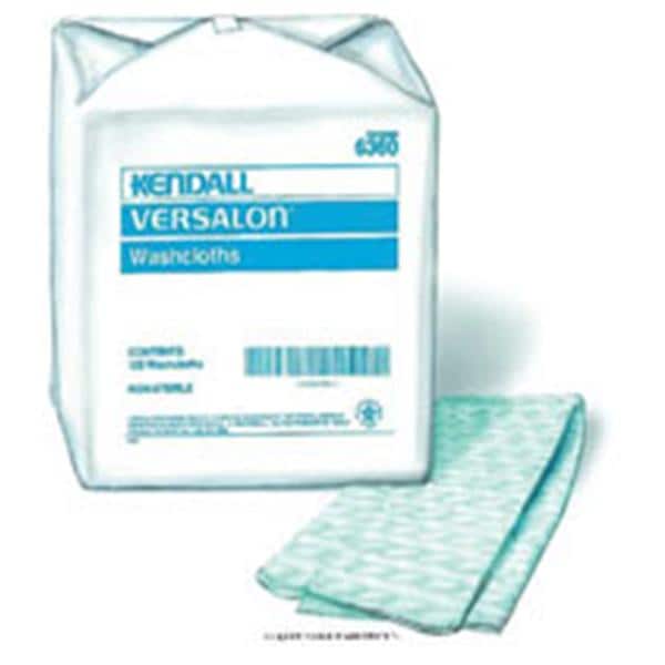 Versalon Washcloth Disposable Non Woven 9-3/8 in x 13-1/2 in Blue 500/Ca
