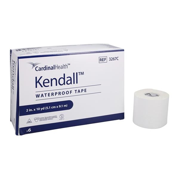 Kendall Tape Cloth 2"x10yd White Non-Sterile 6/Bx