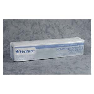 Venture Rayon/Poly Gauze Sponge 4x4" 4 Ply Non-Sterile Non-Woven LF