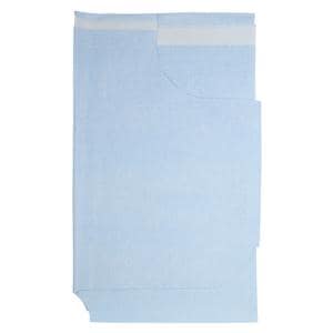 Patient Cape 32 in x 21 in Blue Tissue / Poly / Tissue Disposable 100/Ca