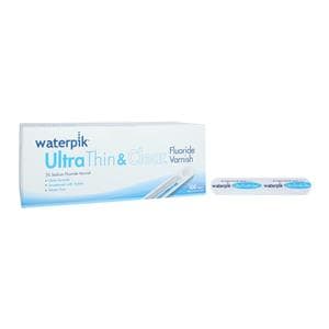 Waterpik(r) Ultra Thin&Clear Fluoride Dspnsr Bx 5% Sod Fl Mel Clr 100/Pk