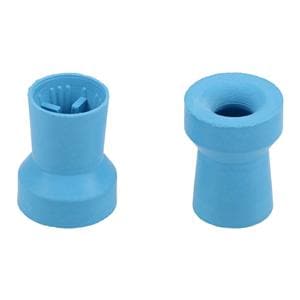 Waterpik® Densco® Prophy Cups Soft Ribbed / Webbed Snap On Blue 144/Pk
