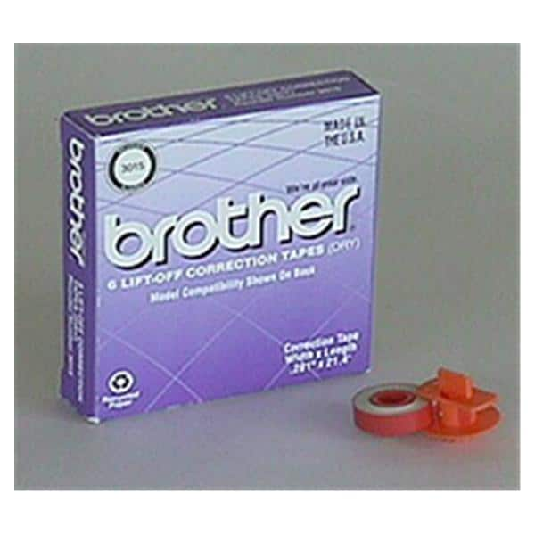 Brother 3015 Lift-Off Tapes 6/Pack 6/Pk