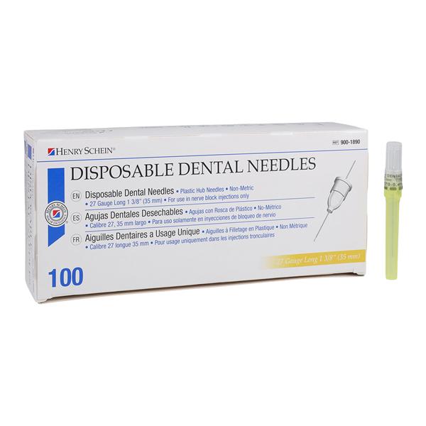 HSI Standard 02N1272 Plastic Hub Needle - Henry Schein Dental