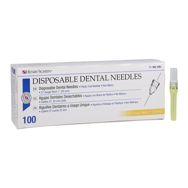 SP-4053 - Septoject XL Needle 27G Long 35mm Box of 100 - Henry Schein  Australian dental products, supplies and equipment