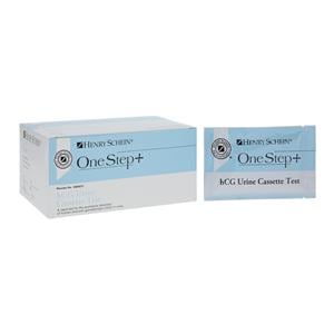 Henry Schein OneStep+ hCG Urine Cassette Test 25/Bx