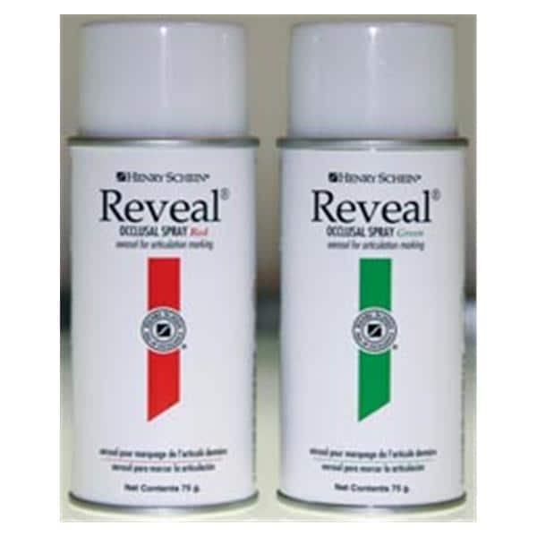 Reveal Occlusion Spray High Spot Indicator Red 75 Gm 75gm/Ea