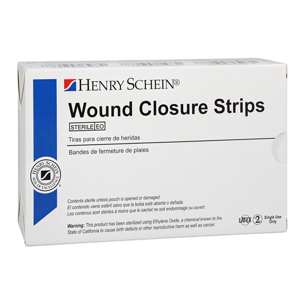 Wound Closure Strip 1/4x4" Opaque 500/Bx